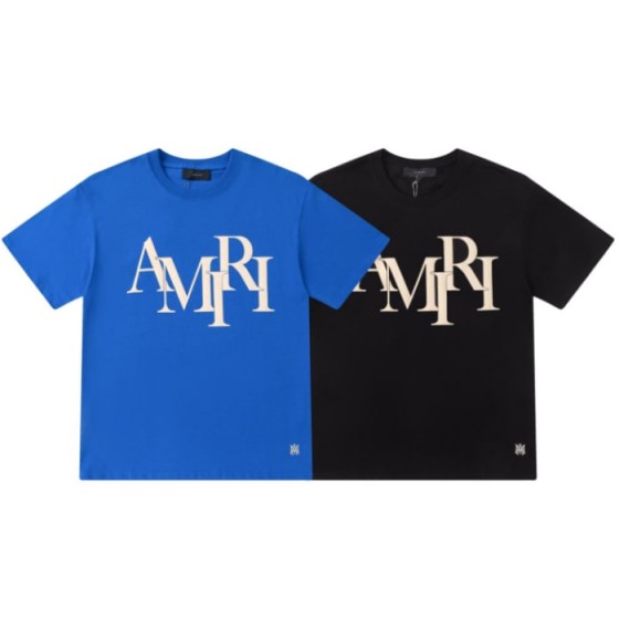 AMIRI Overlapping Serif Logo T-Shirt